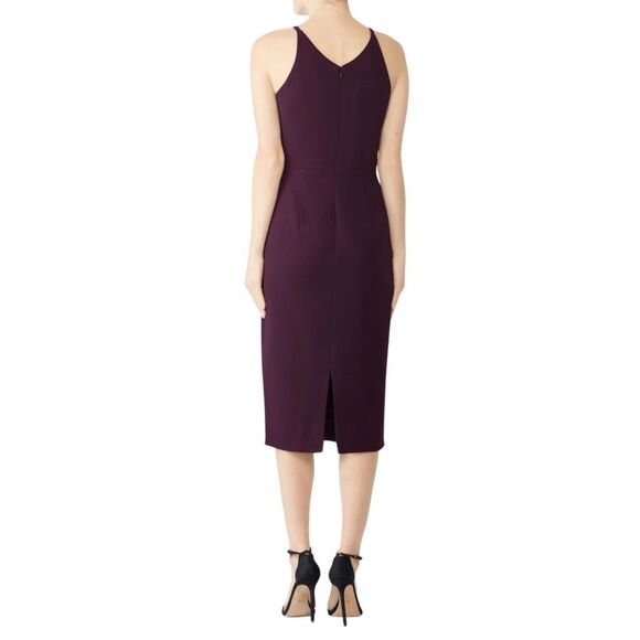 Dress the Population Plum Lyla Sheath Midi Dress - Picture 2 of 8